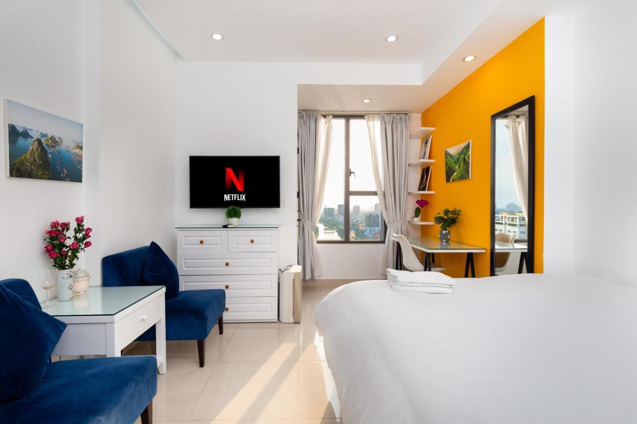Serene Premier Apartment - River Gate Ho Şi Min Exterior foto